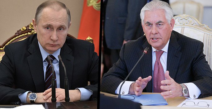 Vladimir Putin, ABD Dışişleri Bakanı Tillerson ile görüştü | Son dakika haberleri
