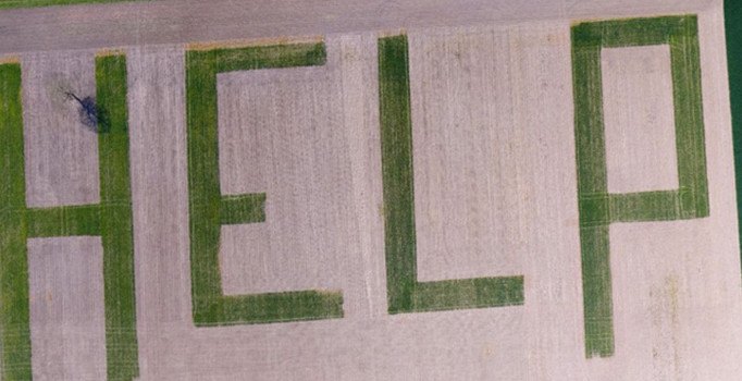 Fransız çiftçiden ilginç protesto