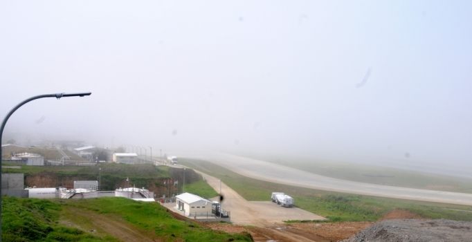 Trabzon’da uçuşlara sis engeli