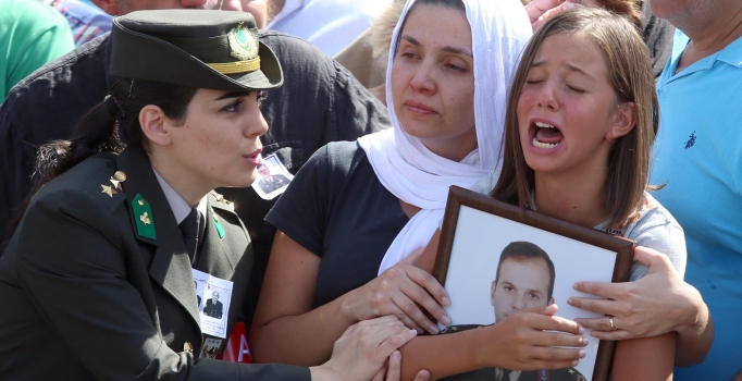 Şehit Binbaşı Yavuz
Sonat Güzel Ankara'da
toprağa verildi