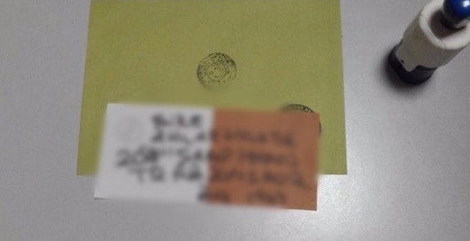 Trabzonspor taraftarından oy pusulasına 2011 mesajı | Referandum 2017