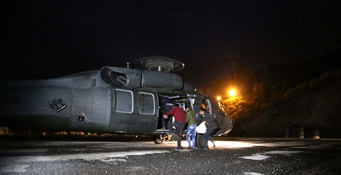 Diyarbakır'da oy pusulaları askeri helikopterle taşındı