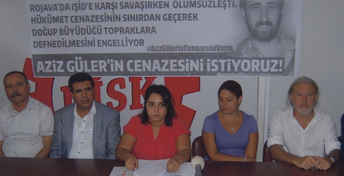 IŞİD'in öldürdüğü Aziz Güler için cenaze çağrısı