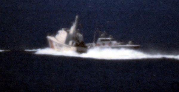 Kardak'ta Türk ve Yunan botları arasında kovalamaca