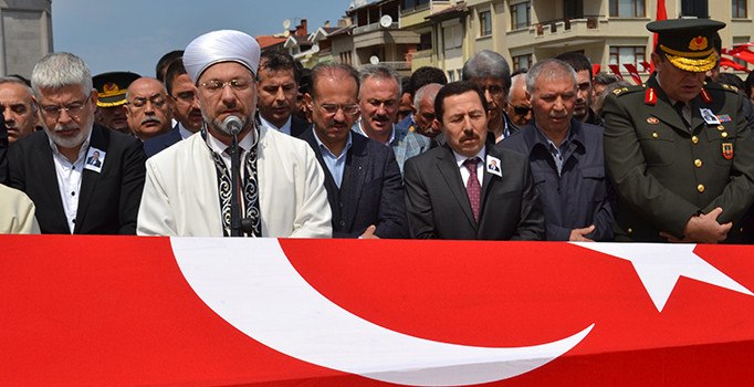 Şehit hakim Ordu’da gözyaşlarıyla son yolculuğuna uğurlandı