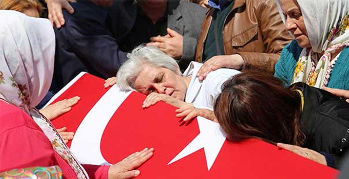 Tunceli şehitlerine acı veda