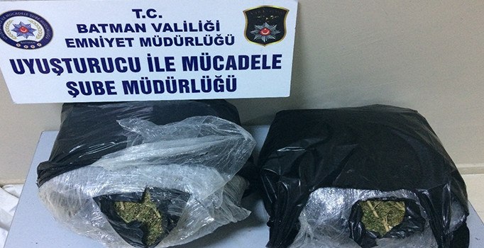 Batman'da uyuşturucu operasyonu: 4 gözaltı