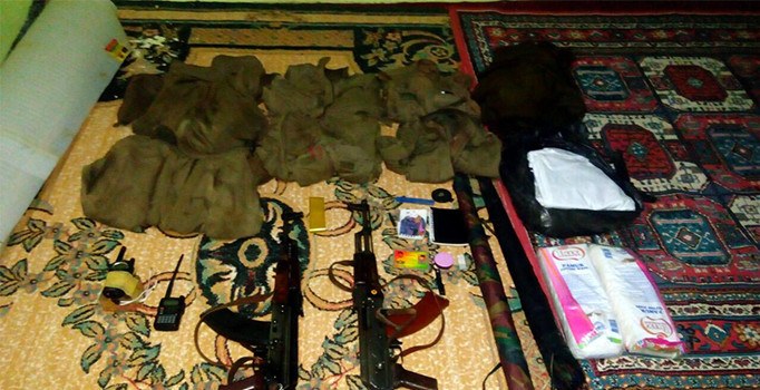 Camide PKK'ya ait silah ve mühimmat bulundu | Diyarbakır haberleri