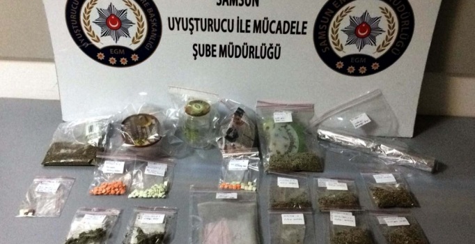 Samsun'da uyuşturucu operasyonu: 3 gözaltı