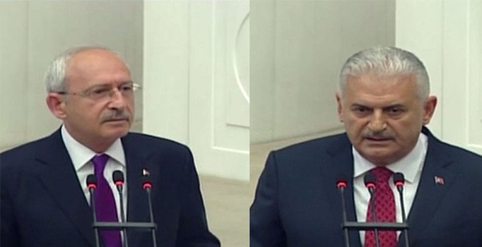 TBMM'de yeni anayasa tartışması: Yıldırım ve Kılıçdaroğlu arasında gerginlik