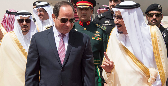 Mısır Cumhurbaşkanı Sisi, Suudi Arabistan'da