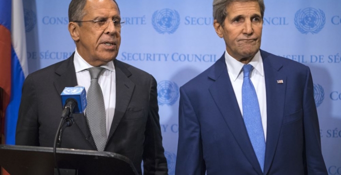 Lavrov ve Kerry, Rusya'nın Suriye operasyonu sonrası 
ilk kez görüştü