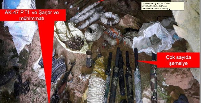 Hakkari'de terör operasyonu