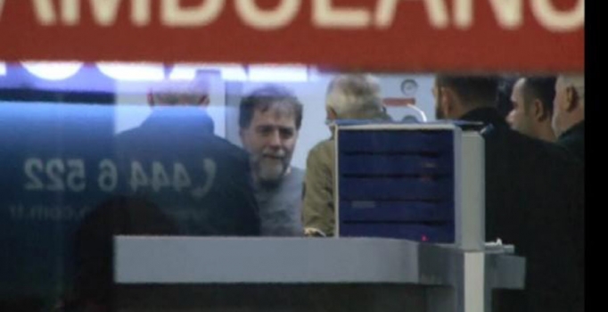 Gazeteciler Ahmet Hakan'ı ziyaret etti