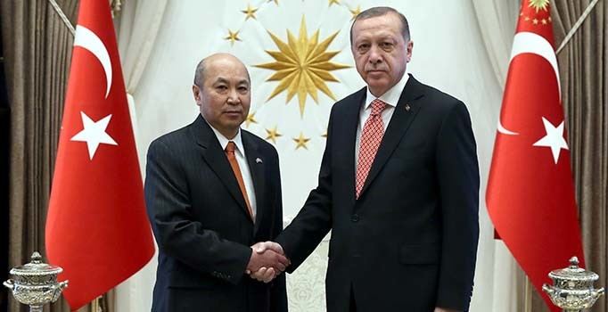 Cumhurbaşkanı Erdoğan'ın kabulü