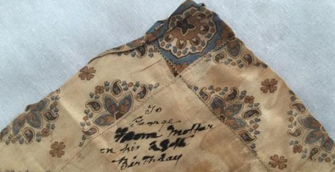 102 yıllık mendilin sırrı çözüldü