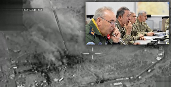 Genelkurmay Sincar operasyonunun görüntülerine paylaştı