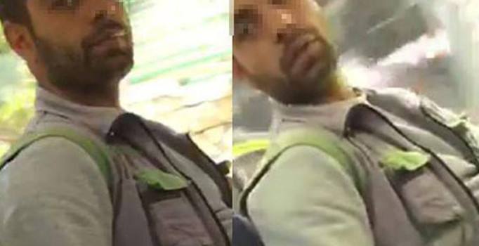 Genç kız tacizciyi ifşa etti