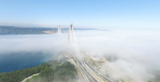İstanbul'un Karadeniz kıyılarında sis etkili oluyor