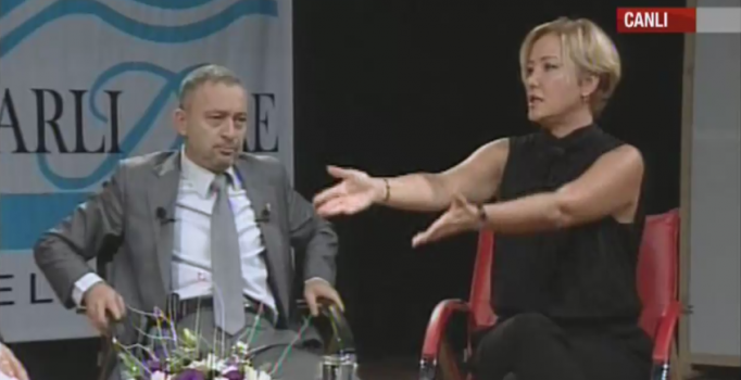 Halk TV'de Berna Laçin'den skandal sözler: Teröristlere gerilla dedi