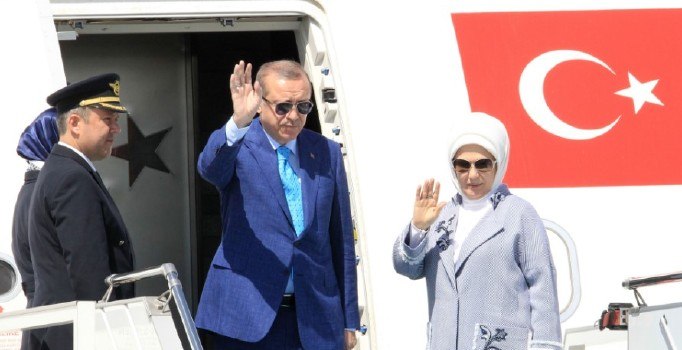 Cumhurbaşkanı Erdoğan Hindistan'a gitti