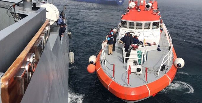 Rus özel ekipleri batan geminin peşinde! İstanbul'a geldiler