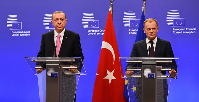 Erdoğan Brüksel'de: Terör örgütünün iyisi kötüsü olmaz