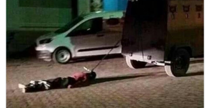 Öldürülen Hacı Lokman Birlik'in sürüklenmesi ile ilgili suç duyurusu