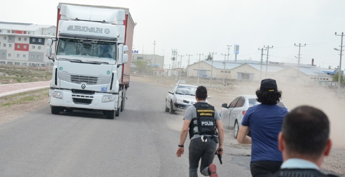 Aksaray'da TIR'da 150 kilo esrar ele geçirildi