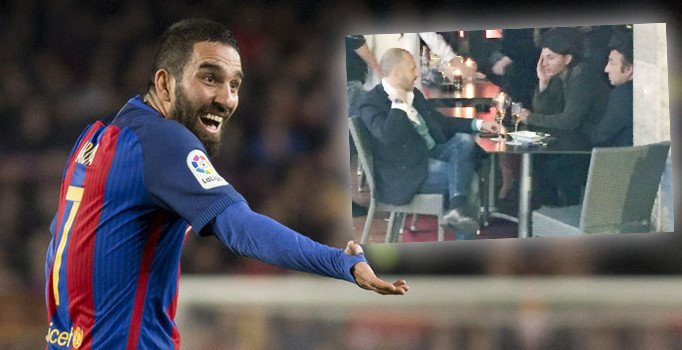 Arda Turan'ın menajeri Inter yöneticisi ile görüştü