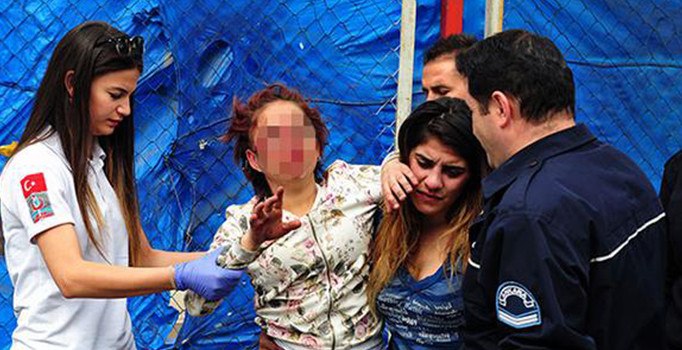 Ankara'da alkollü bir şahıs 2 kadını darp etti