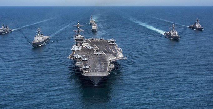 ABD gemisi ile Güney Kore teknesi uluslararası sularda çarpıştı