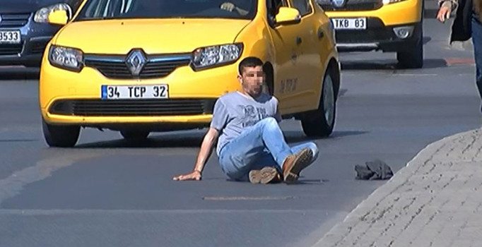 Mecidiyeköy'de bonzai içen gencin hali yürekleri burktu