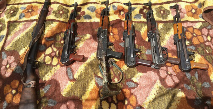 Erzurum'da terör operasyonu: Çok sayıda mühimmat ele geçirildi