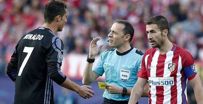 Cüneyt Çakır'ın yönettiği Devler Ligi maçında Real Madrid finale çıktı!