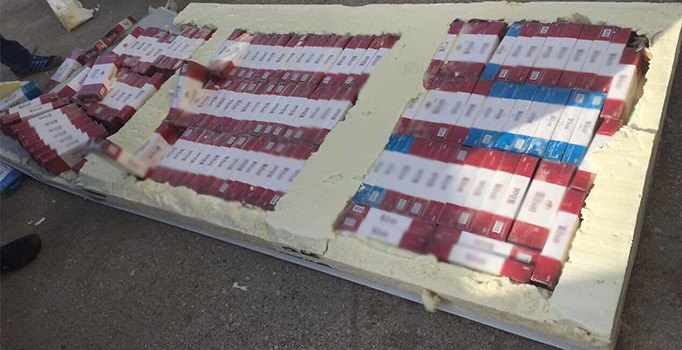 Boş beşikte kaçak sigara sevkiyatı | Van haberleri