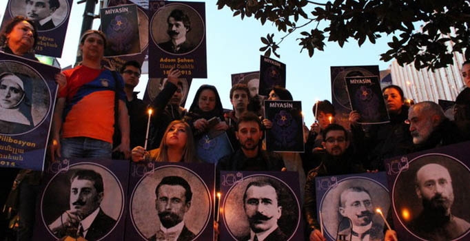 HDP'den Kandil gecesi çanlı, mumlu, 'soykırım' yürüyüşü