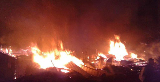 Ordu'da korkutan ev yangını