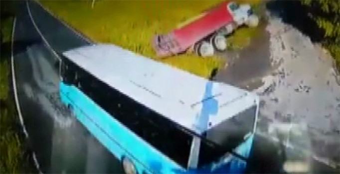 İstanbul’da faciadan dönüldü | Video izle