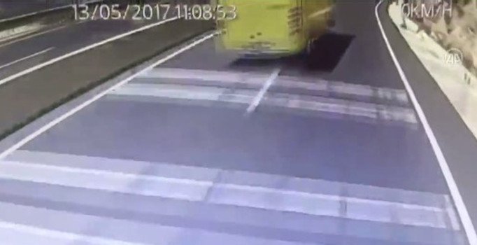 Marmaris kazasının görüntüleri ortaya çıktı: Viraja jet gibi girmiş | Video