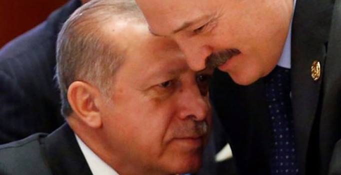 Erdoğan'la Belarus Cumhurbaşkanı arasında samimi sohbet