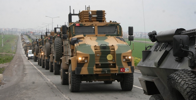 Şırnak'a 70 araçlık askeri sevkiyat gönderildi