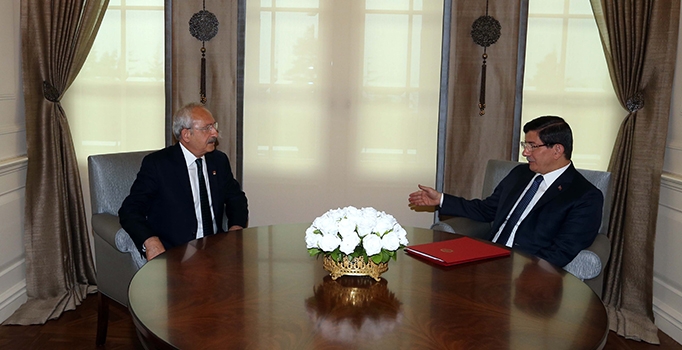 Başbakanlık'tan Davutoğlu-Kılıçdaroğlu görüşmesine dair açıklama