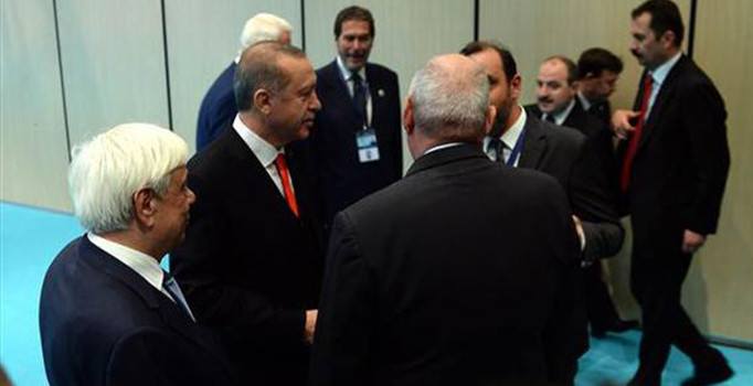 Cumhurbaşkanı Erdoğan'la Yunan mevkidaşı arasında Fenerbahçe sohbeti