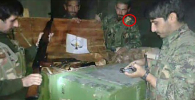 ABD'nin PYD'ye silah yardımı böyle görüntülendi