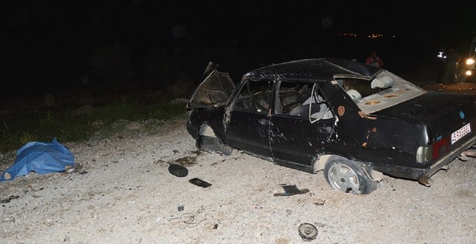 Manisa'da feci kaza: 1 ölü, 2 yaralı