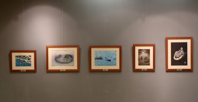 "Uzun İnce Bir Yolda 
Mülteciler" sergisi 
Nişantaşı Galeri Işık'ta