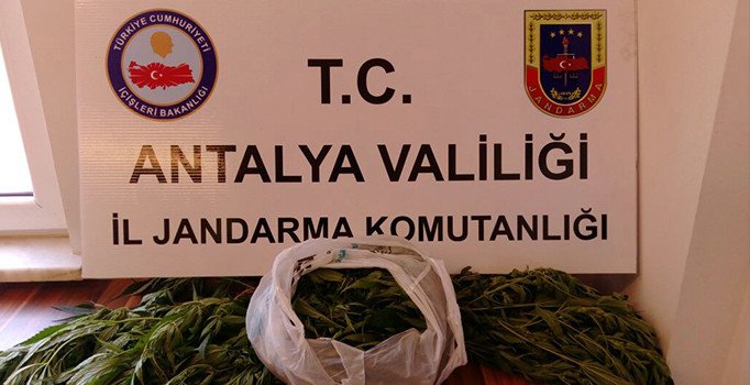 Antalya'da uyuşturucu operasyonu: 2 gözaltı