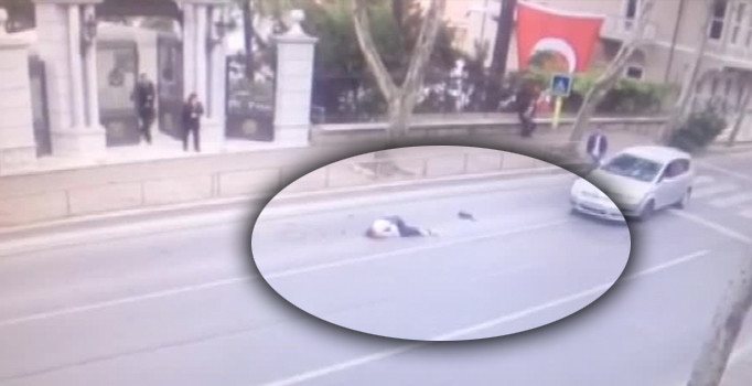 Beşiktaş'ta feci kaza: Dalgınlığının kurbanı oluyordu | Video