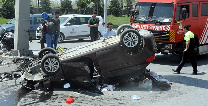 İstanbul Sultangazi'de kaza: 1 yaralı